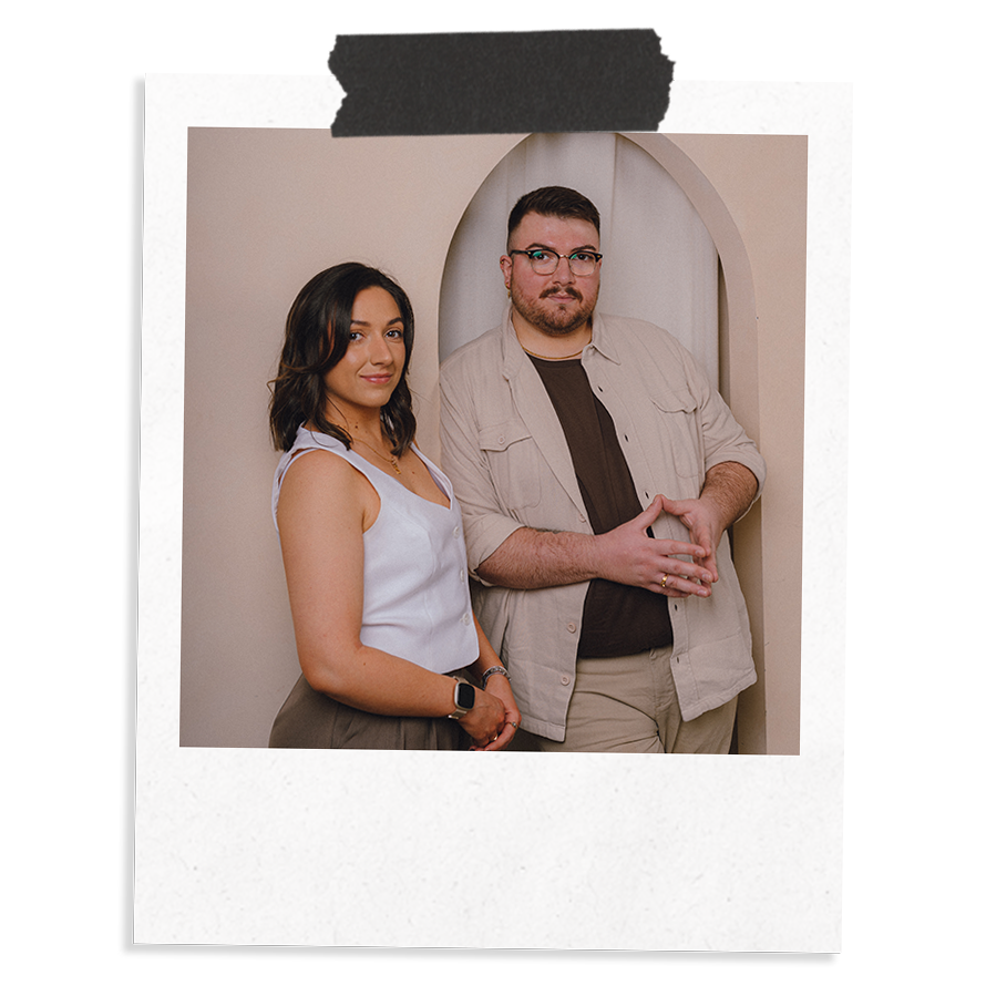 The Business Tea Co-Founders, Sarah and Ross Powell, specialists in digital marketing and competitor gap analysis for businesses.
