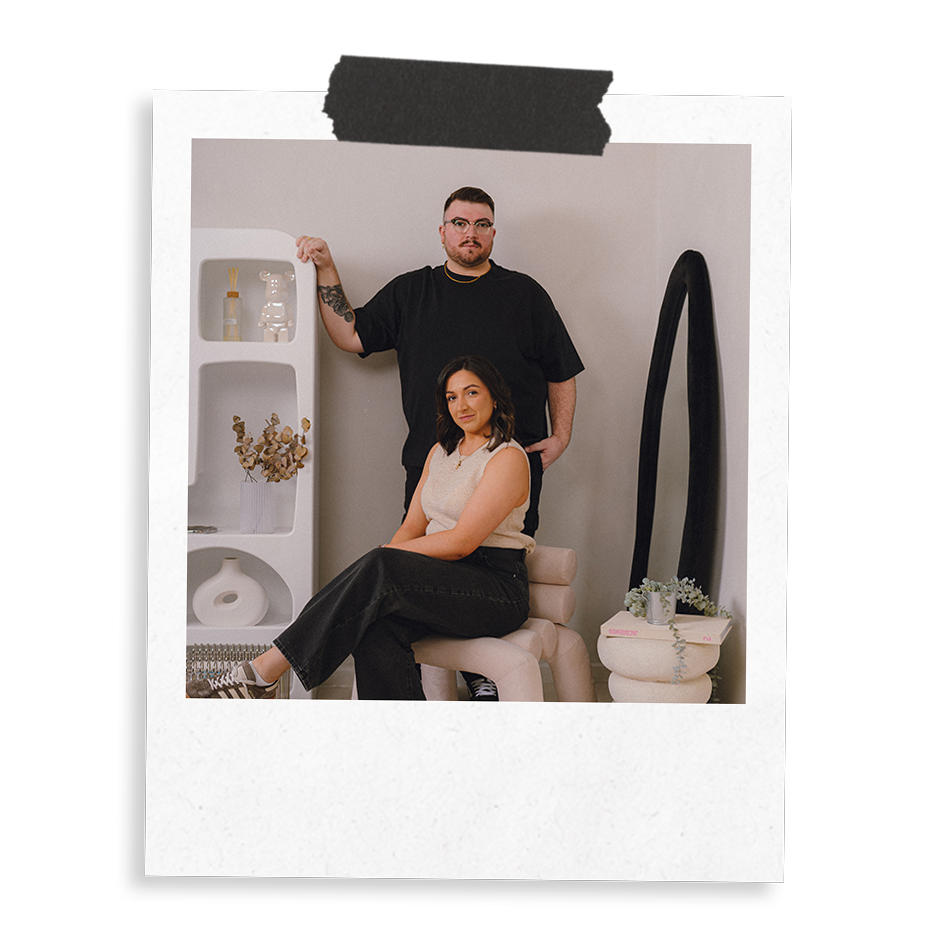 The Business Tea, a digital marketing agency based in Shropshire, photographed in an aesthetic studio environment.
